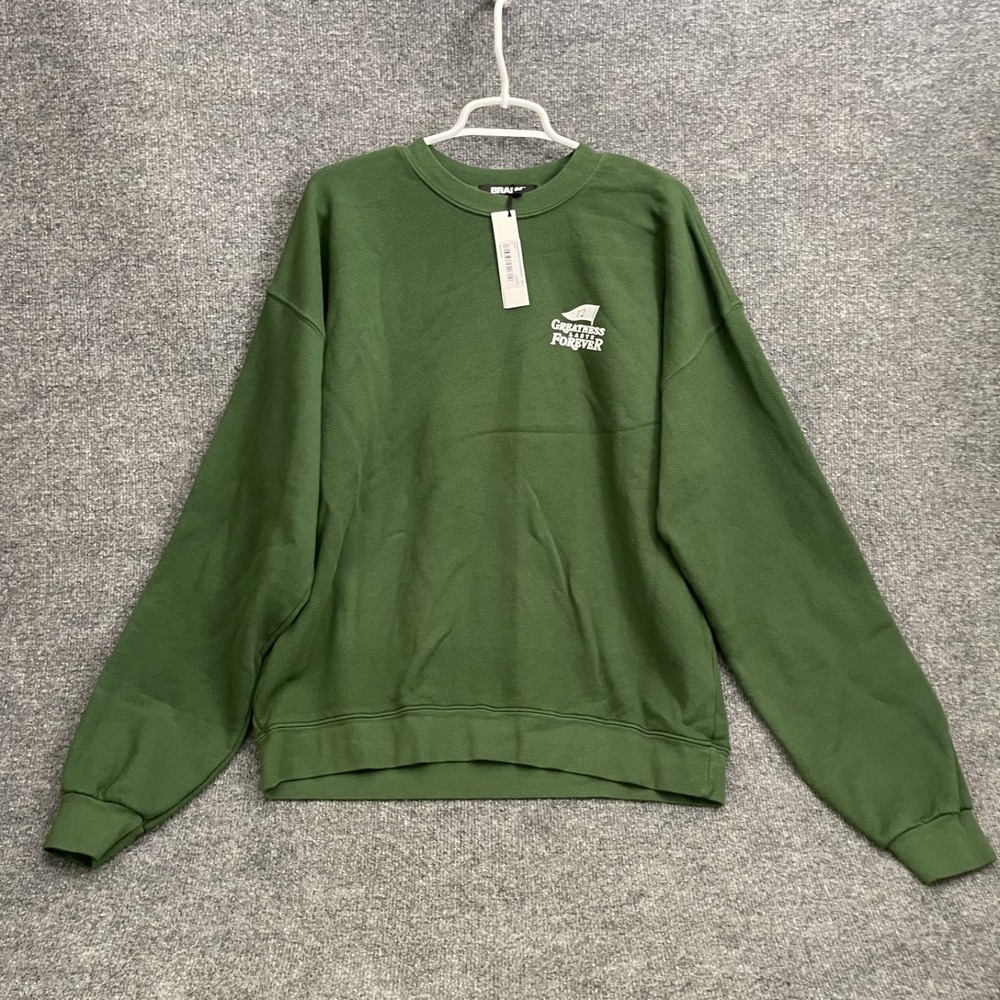 Brady The Seven Rings Golf Club Sweatshirt Mens Sz M Forest Green M21M005
